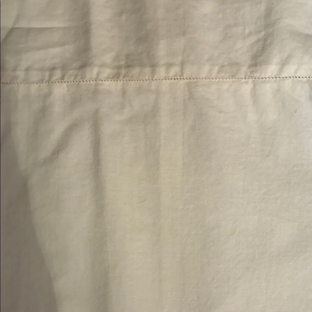 Embroidered White Pillowcase